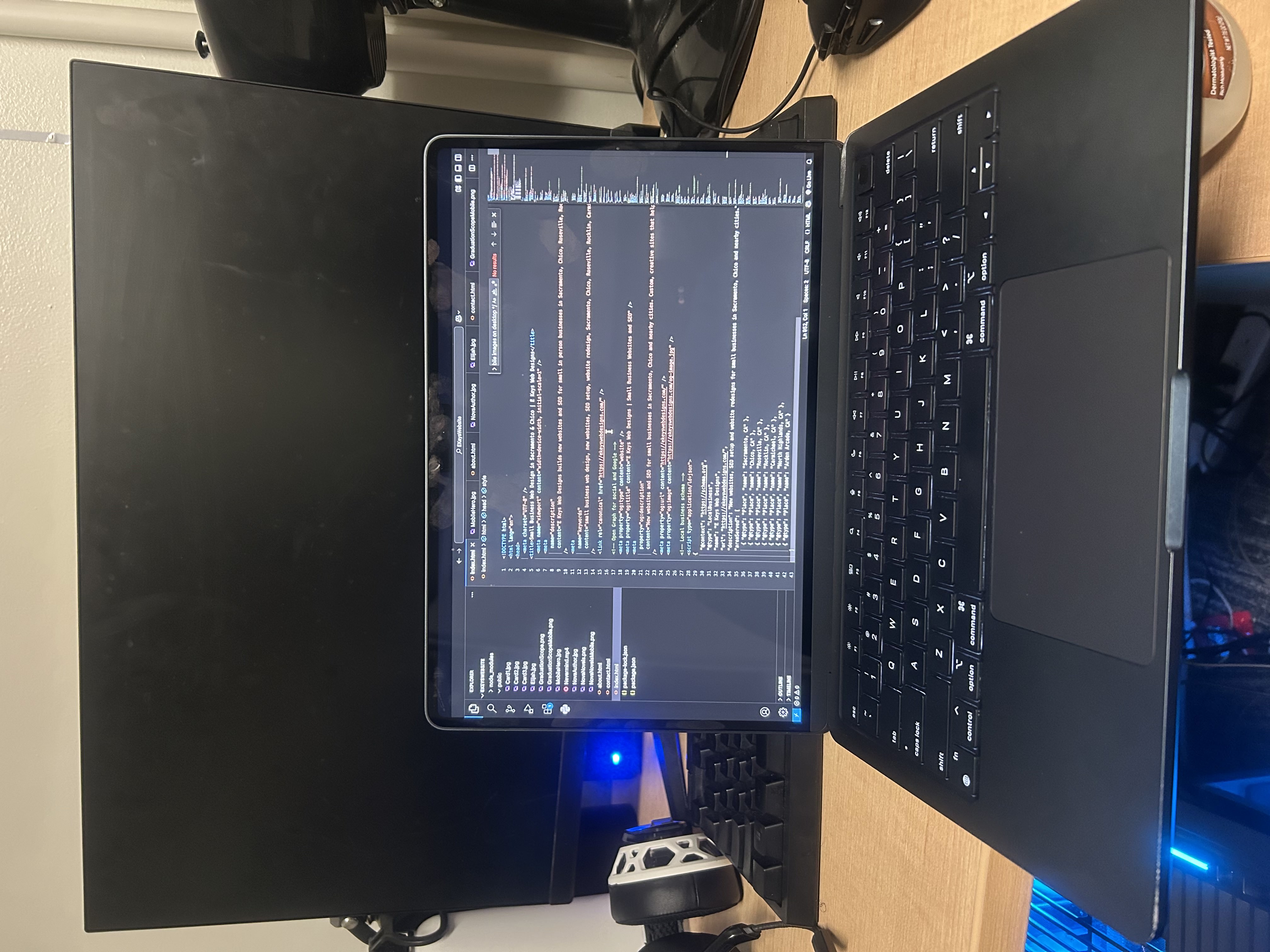 Elijah, founder of E Keys Creative Web Design